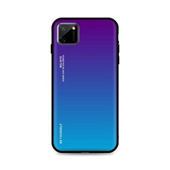 TopQ Kryt LUXURY Realme C11 pevný duhový purpurový 94241 (94241)