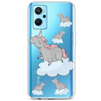 TopQ Kryt Realme 9i silikon Grey Unicorns 73039 (Sun-73039)