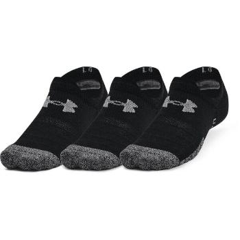 Under Armour HEATGEAR ULTRA LOW TAB 3PK Unisex ponožky, černá, velikost