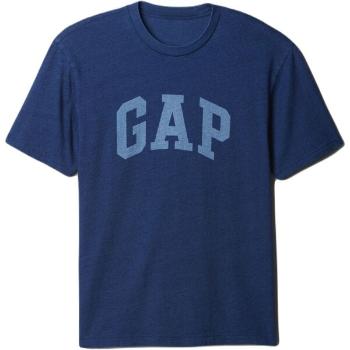 GAP LOGO FOURTH OF JULY Pánské tričko, tmavě modrá, velikost