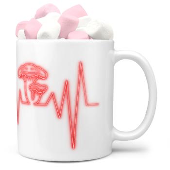 Hrnek Mushroom heartbeat (Náplň hrníčku: Marshmallow)