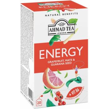 Ahmad Tea Energy bylinný čaj s kofeinem 20x1.5 g