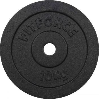 Fitforce PLB 10 KG x 30 MM Nakládací kotouč, černá, velikost