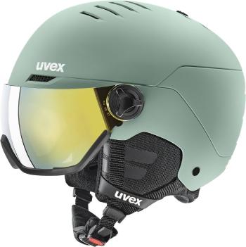 UVEX Wanted Visor Oxid Green Mat 58-61 cm Lyžařská helma