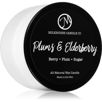 Milkhouse Candle Co. Creamery Plums & Elderberry vonná svíčka Treveler Tin 106 g