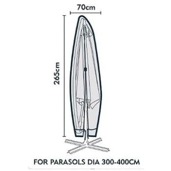 DIMENZA Obal ochranný na slunečník o průměru 300-400 cm (8592280010302)