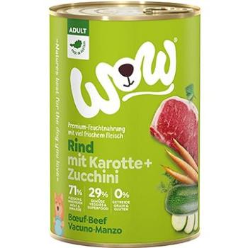 WOW Hovädzie s karotkou Adult 400g (RD-WA00400BE-2376)