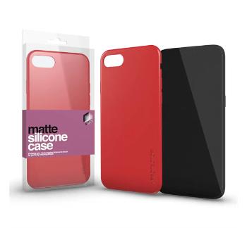 Xprotector matte, ultravékony matt szilikon hátlap tok Xiaomi Mi 10T/Mi 10T Pro, piros