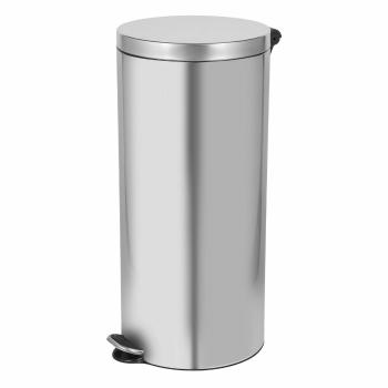 Coș cu pedale Alda Freedom Fresh 30 l, oțelinoxidabil mat, inox mat, 30 l