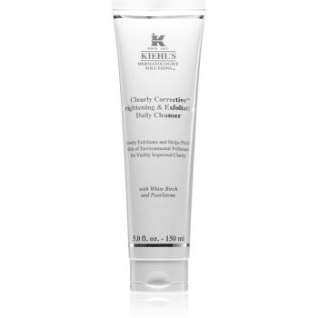 Kiehl's Dermatologist Solutions Clearly Corrective Brightening & Exfoliating Daily Cleanser rozjasňující čisticí gel pro všechny typy pleti včetně cit