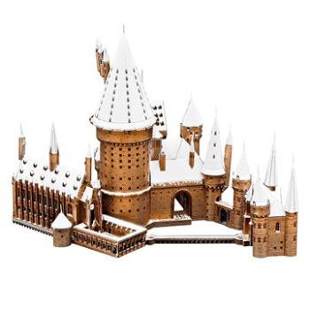 Metal Earth 3D puzzle Harry Potter: Zasněžený Bradavický hrad (ICONX) (32309015300)