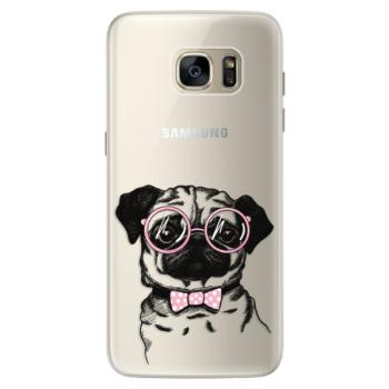 Silikonové pouzdro iSaprio - The Pug - Samsung Galaxy S7 Edge