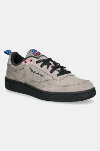 Sneakers boty Reebok Classic CLUB C 85 hnědá barva, 100201188