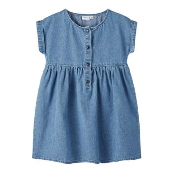 name it Džínové šaty Nmffreja Medium Blue Denim