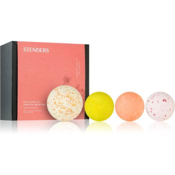 STENDERS Fruitful Bathtime! koupelová bomba typ Grapefruit, Cranberry, Citrus Sorbet, Salt 4x120 g