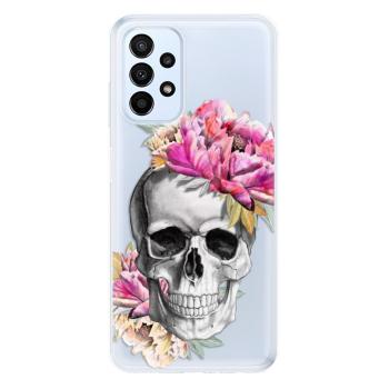 Odolné silikonové pouzdro iSaprio - Pretty Skull - Samsung Galaxy A23 / A23 5G