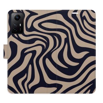 Flipové pouzdro iSaprio - Zebra Black 02 - Xiaomi Redmi Note 12S