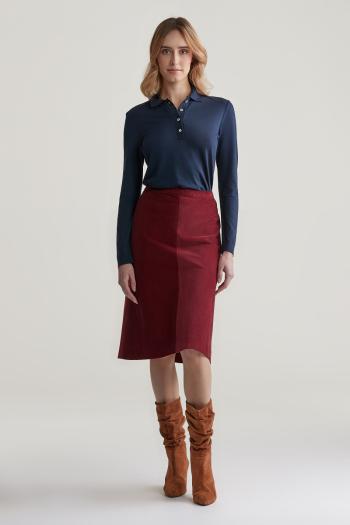 SUKNĚ GANT CORD SKIRT PLUMPED RED