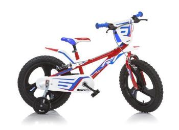 Dino Bikes Dětské chlapecké kolo Dino 14, HiTech ocel, tříbarevné