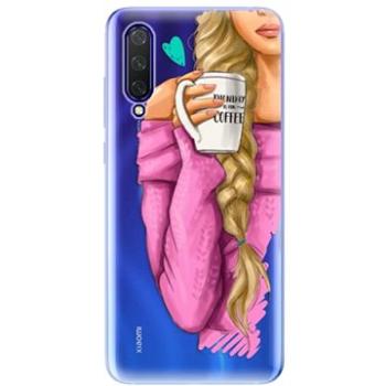 iSaprio My Coffe and Blond Girl pro Xiaomi Mi 9 Lite (coffblon-TPU3-Mi9lite)