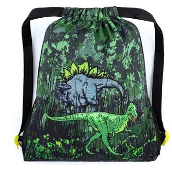 Bagmaster BETA 22 D školní sáček na přezůvky / tělocvik - dinosauři (8591805013118)