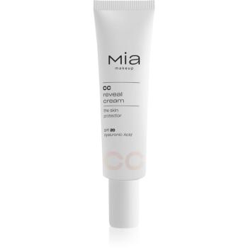 Mia Cosmetics CC Reveal Cream CC krém pro jednotný tón pleti SPF 20 odstín 03 Medium Dark 30 ml