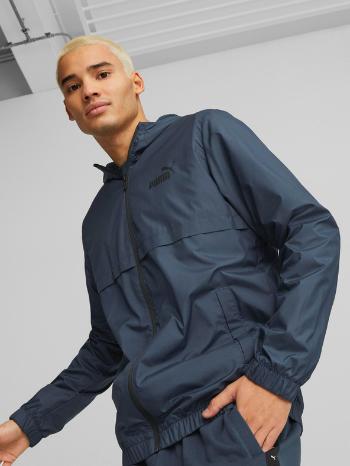 Puma ESS Solid Windbreaker Bunda Modrá