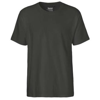 Neutral Pánské tričko Classic z organické Fairtrade bavlny - Uhlová | XXXL