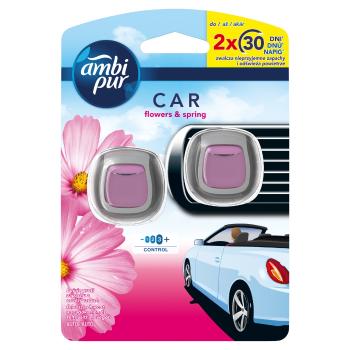 Ambi Pur Car Jaguar Flowers&Spring osvěžovač vzduchu do auta 2x2 ml