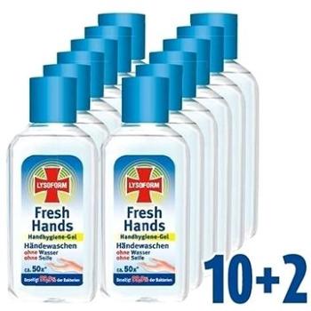 LYSOFORM Fresh Hands Hygienický gel na ruce 12× 50 ml (9000101398915)