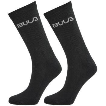 Bula 2PK WOOL SOCK Pánské ponožky, černá, velikost