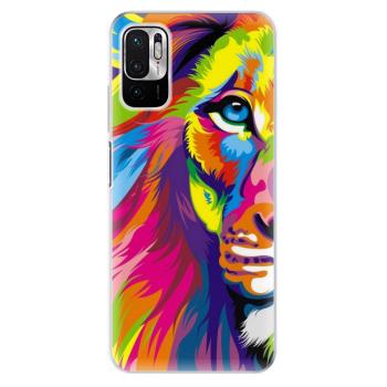 Odolné silikonové pouzdro iSaprio - Rainbow Lion - Xiaomi Redmi Note 10 5G