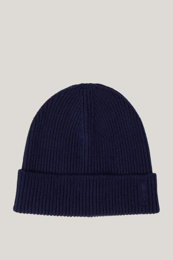 ČEPICE GANT WOOL RIBBED BEANIE EVENING BLUE