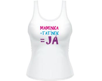 Dámské tílko Tank Top Maminka a tatínek