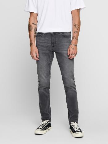 ONLY & SONS Warp Jeans Šedá