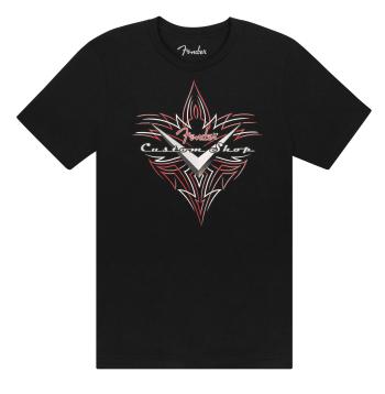 Fender Custom Shop Pinstripe T-Shirt Black M