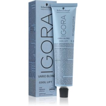 Schwarzkopf Professional IGORA Vario Blond Cool Lift zesvětlující a tónovací přísada Cool Lift 60 ml