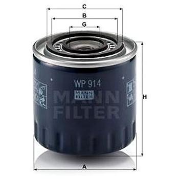 MANN-FILTER WP914 (WP914)