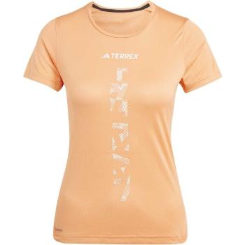 adidas AGR SHIRT W Dámské triko, oranžová, velikost