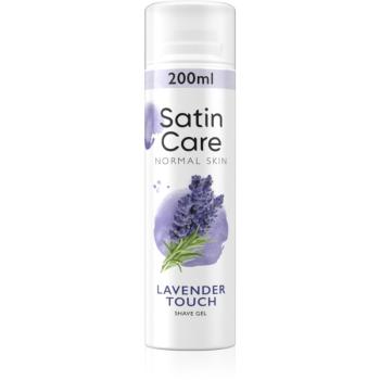 Gillette Satin Care Lavender Touch gel na holení pro ženy 200 ml