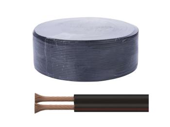 Dvojlinka ECO 2x0,50mm2 černo/rudá EMOS S8253 100m