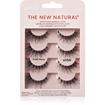KISS The New Natural Effortless Minimal Look umělé řasy Wide Slacks 8 ks