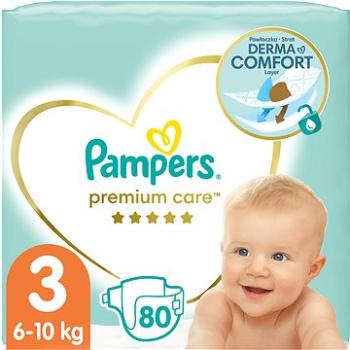 PAMPERS Premium Care Midi vel. 3 (80 ks) (4015400507499)