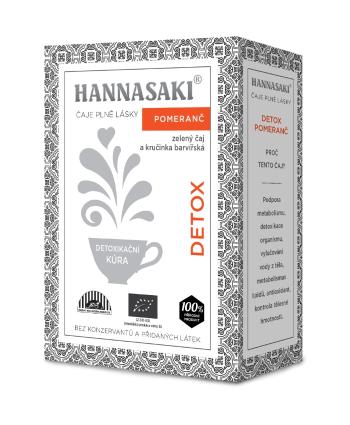 Hannasaki Detox Pomeranč BIO sypaný čaj 50 g