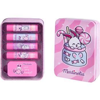 Martinelia Yummy Lip Care Tin Box set cadou pentru copii 3y+