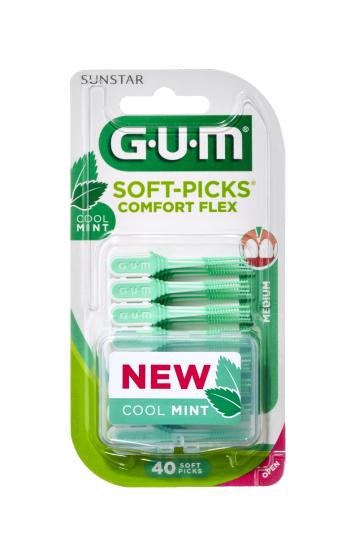 GUM Soft-Picks Comfort Flex Mint 40 ks