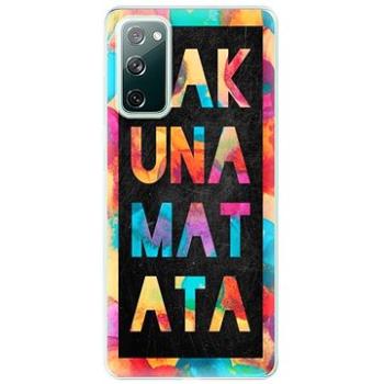 iSaprio Hakuna Matata 01 pro Samsung Galaxy S20 FE (haku01-TPU3-S20FE)