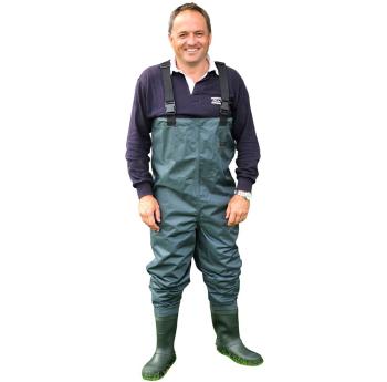 Shakespeare prsačky sigma nylon pvc vhest wader cleated sole-velikost 11