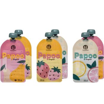 Petite&Mars Papoo kapsička na jídlo 6x150 ml