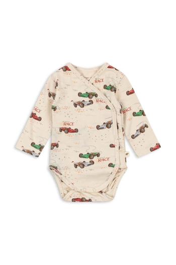 Kojenecké body Konges Sløjd BASIC LS NEWBORN BODY GOTS KS101414